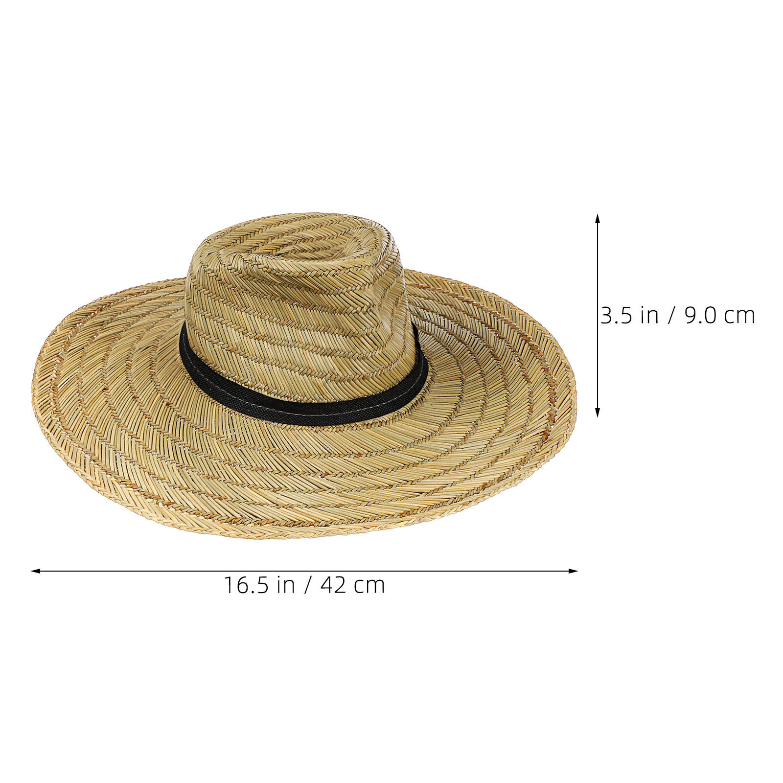 2 Stück breitkrempige Strohhüt – Cowboy Hat Straw Bewertung und Preis